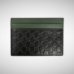 Gucci Signature Web Card Case