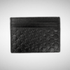 Gucci Signature Web Card Case Black