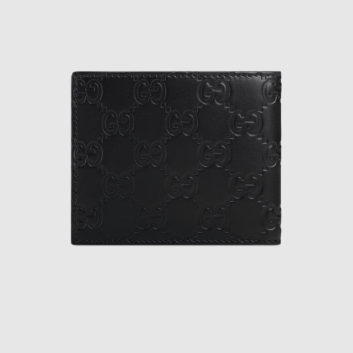 Gucci Signature Web Wallet Black