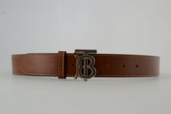 Burberry Men’s Brown Leather Belt