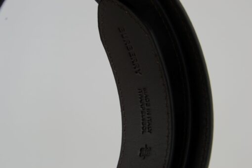 Burberry Men’s Brown Leather Belt
