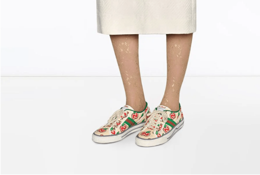 Tennis 1977 Apple Print Sneakers - Brands Gateway