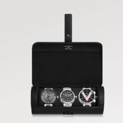 Louis Vuitton Watch Case with premium materials and microfiber lining